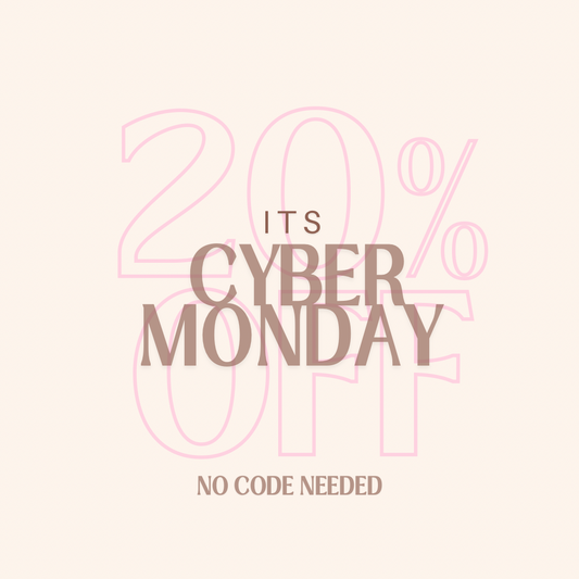 CYBER MONDAY ⬇️